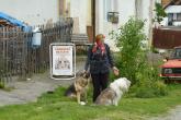 Svatava Vizinová with her two dogs [new window]